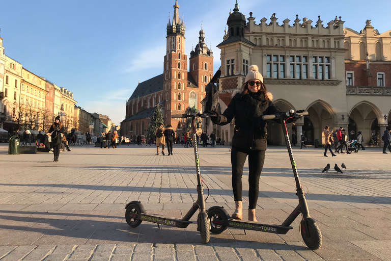 Tur med elektrisk skoter i Krakow