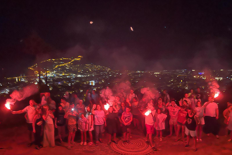 Alanya: Night Safari and Disco Boat Tour with Dinner