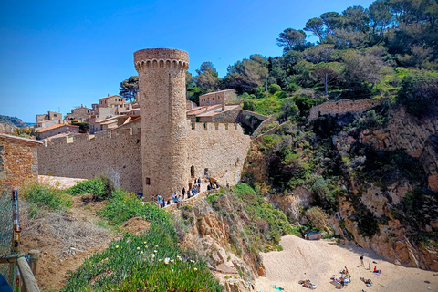 Tossa de Mar from Girona, small group Tossa de Mar from Girona city