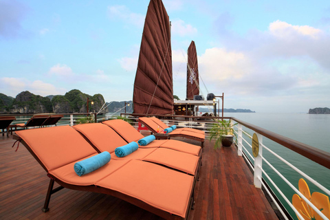 Hanoi: 2 Days Lan Ha Bay by 5 star Orchid Trendy Cruise 2 Days Lan Ha Bay by 5 star Orchid Trendy Cruise