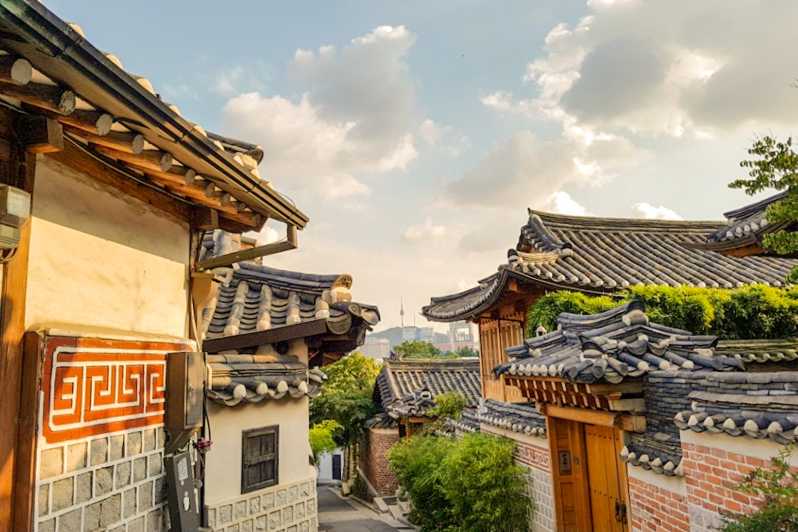 Soul: Procházka po paláci Gyeongbok a Bukchon Hanok