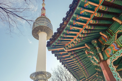 Seul: Palácio de Gyeongbok e excursão a pé por Bukchon Hanok