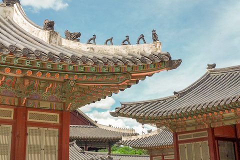 Seul: Palácio de Gyeongbok e excursão a pé por Bukchon Hanok