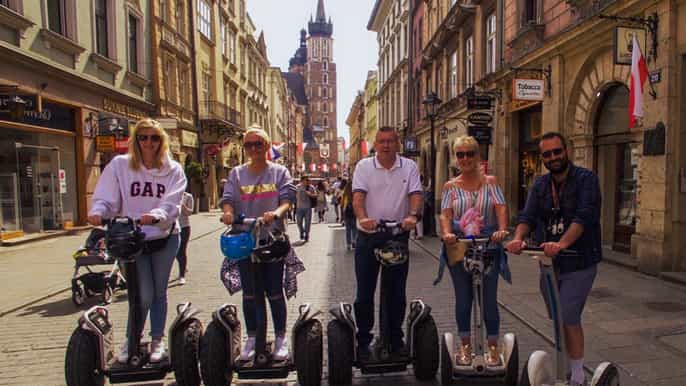 krakow 2–hour old town segway tour