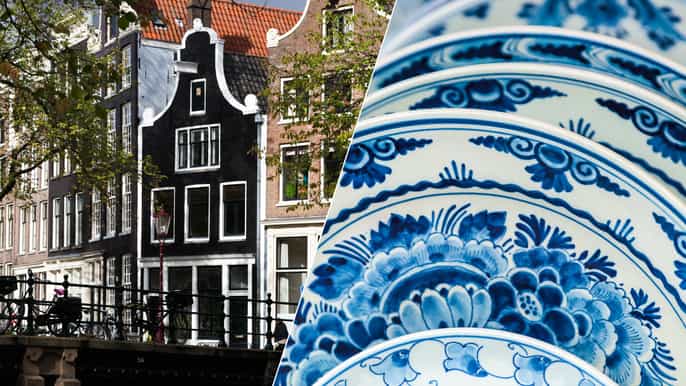 amsterdam city delft the hague tour with canal cruise