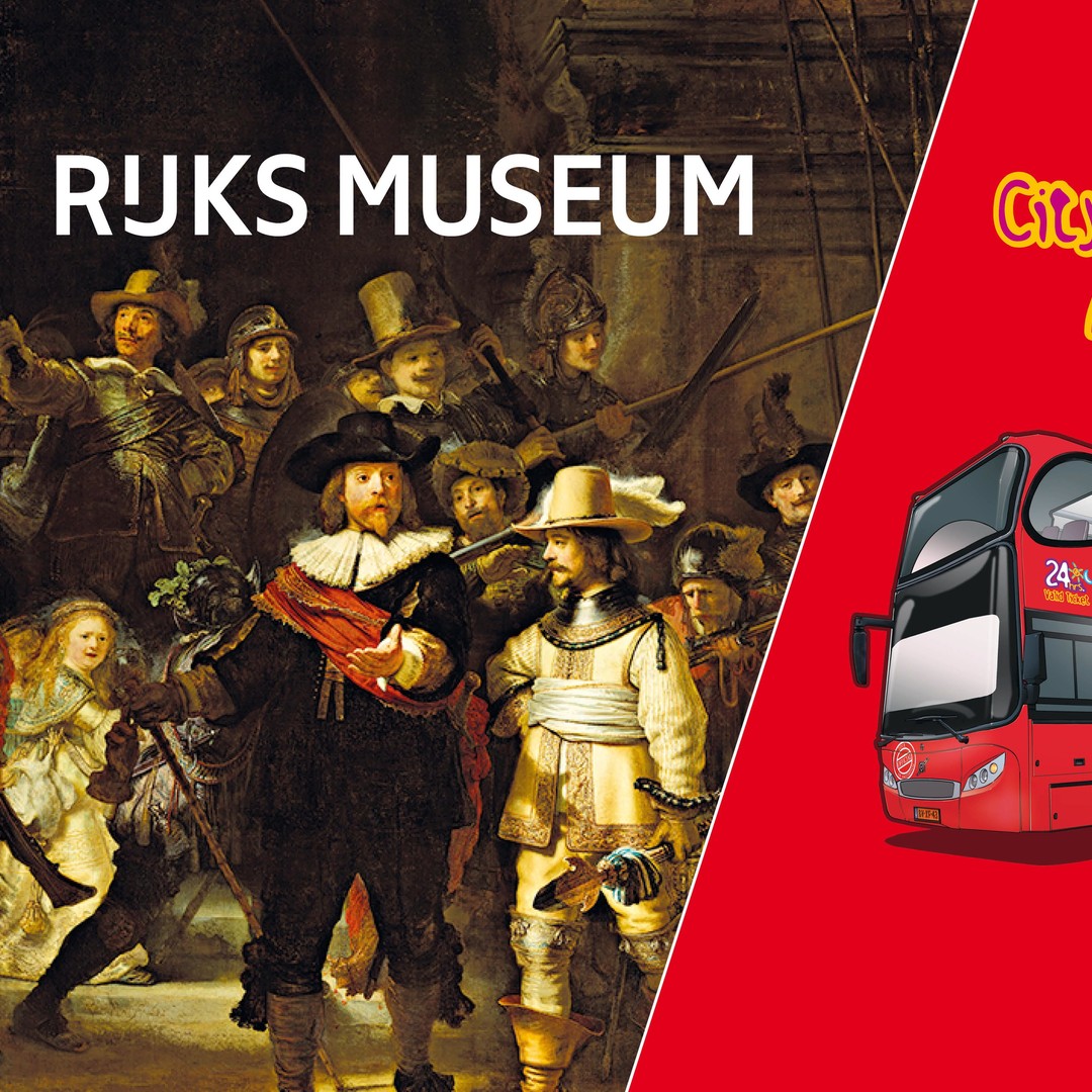 Amsterdam: Combo Rijksmuseum & Hop-On Hop-Off Bus | GetYourGuide