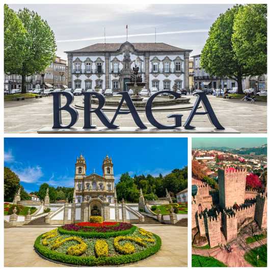 From Porto: Braga & Guimarães Full-Day Tour with Lunch