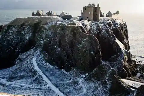 Au départ d'Édimbourg : Visite des châteaux de Glamis et de Dunnottar en italien