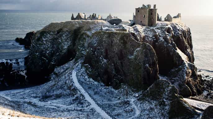 da edimburgo castelli di glamis e dunnottar in italiano