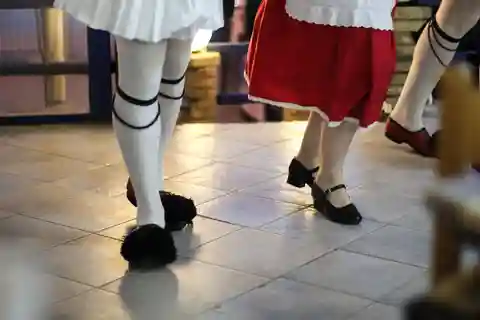Traditionelle griechische Show mit Abendessen