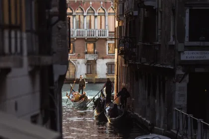 Venedig: Gondelserenade auf dem Canal Grande