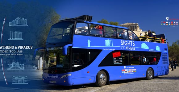 Athens: Hop-On Hop-Off Bus and Acropolis Museum Ticket