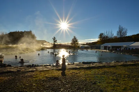 Z Reykjaviku: Golden Circle & Secret Lagoon Wycieczka z przewodnikiem