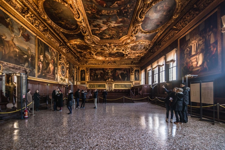Wenecja: Pałac Dożów z Mostem Westchnieńhiszpański