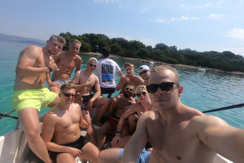 Split: Private Full Day Boat Trip to Blue Lagoon and Trogir