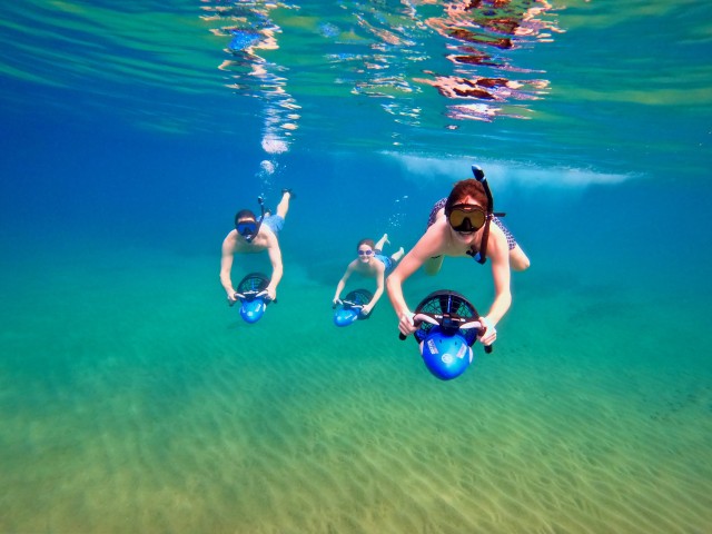 Visit Wailea Beach Guided Sea Scooter Snorkeling Tour in Maui