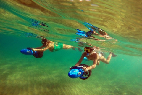 Maui: begeleide zeescooter-snorkeltocht