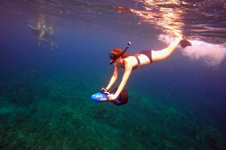 Maui: tour guiado de esnórquel en scooter subacuático