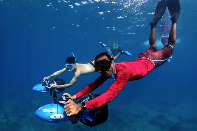 Maui: begeleide zeescooter-snorkeltocht