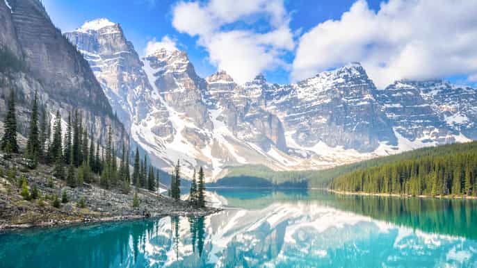canada 7–day national parks camping tour from seattle