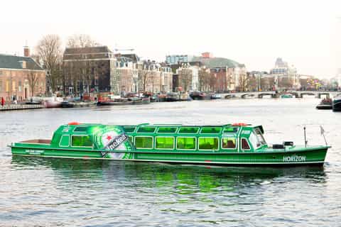 Amsterdam: City Canal Cruise and Heineken Experience Ticket