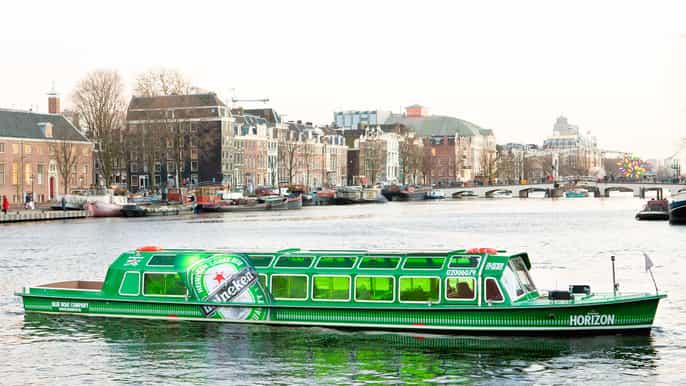 Ámsterdam: crucero por canales y Heineken Experience