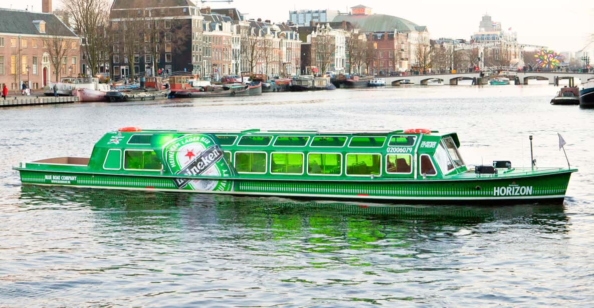 Amsterdam: City Canal Cruise and Heineken Experience Ticket