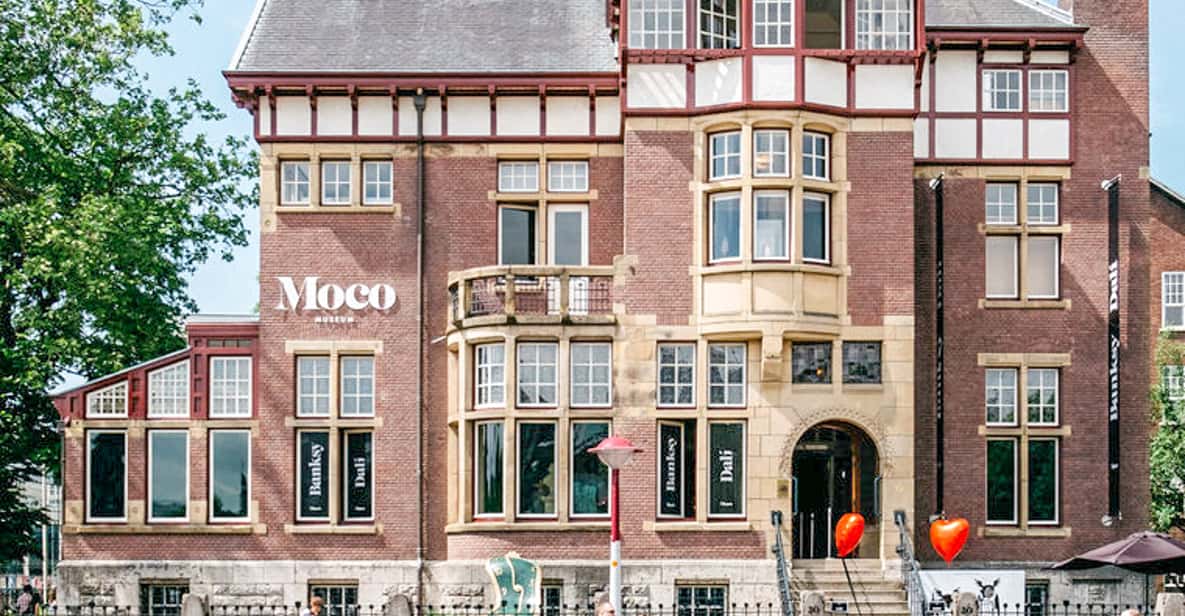 Afbeelding 1 van Amsterdam: Combinatieticket grachtenrondvaart en Moco Museum