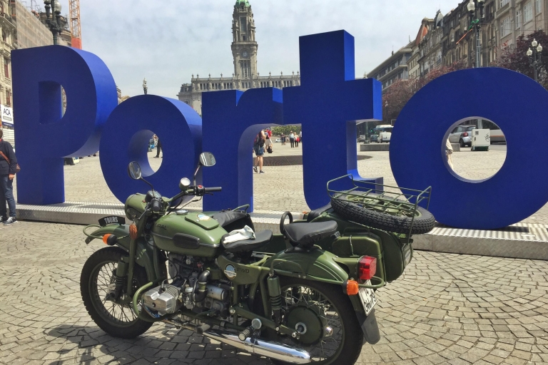 Porto: Tour privado de día completo en SidecarTour privado en sidecar por la mañana