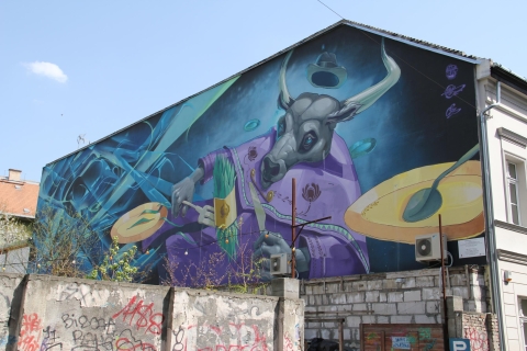 Budapest: Street Art Tour Standard Option