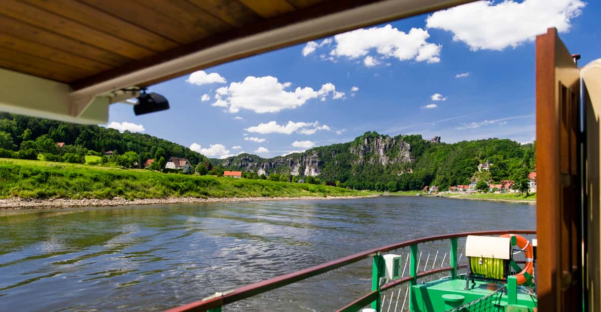 From Dresden: Paddle Steamer Cruise to Königstein Fortress