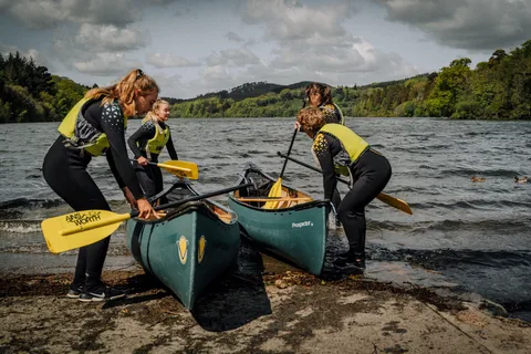Castlewellan : Expérience canadienne en canoë