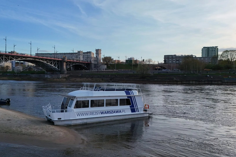 Warsaw: Vistula River Cruise with Audioguide