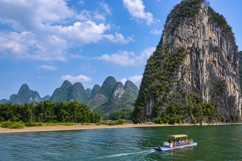Yangshuo: Li River Bamboo Raft Tickets with Route Options Yangdi to Xingping: Full Scenic One-Way Route