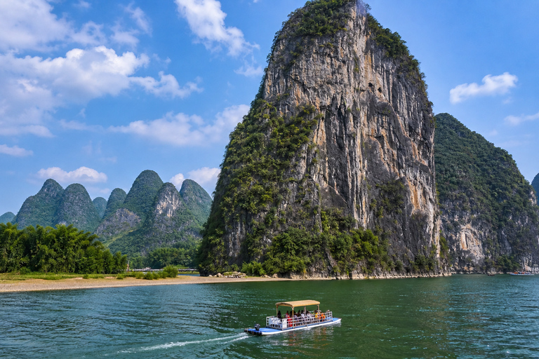 Yangshuo: Li River Bamboo Raft Tickets with Route Options Yangdi to Xingping: Full Scenic One-Way Route