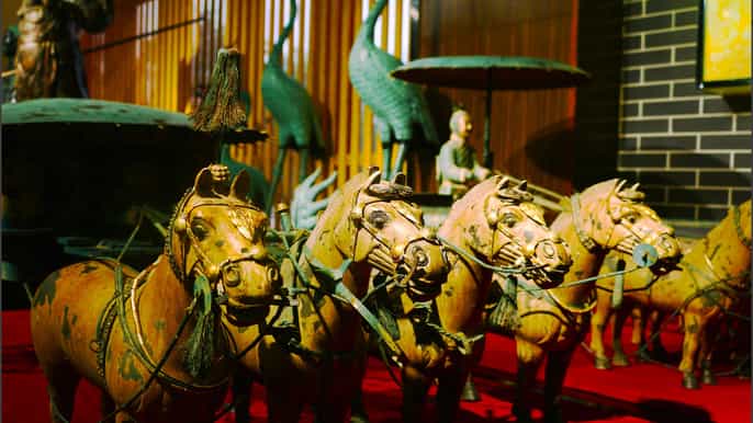 xian terracotta warriors and banpo museum coach tour