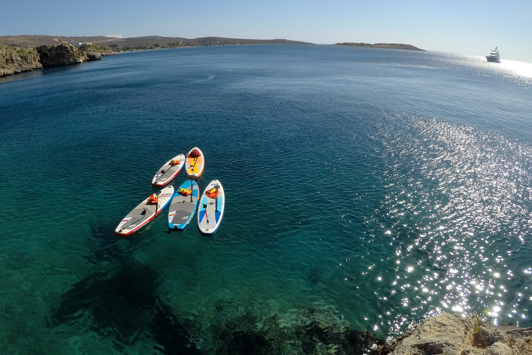 Chania: Stand-Up Paddleboard & Snorkeling en grupo pequeño