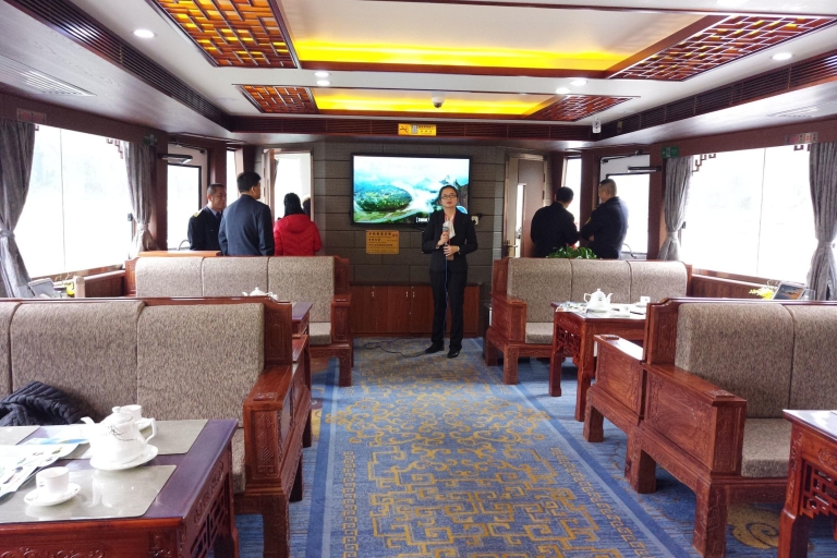 Von Guilin aus: Li-Fluss-KreuzfahrtOberdeck VIP Sitzplatz