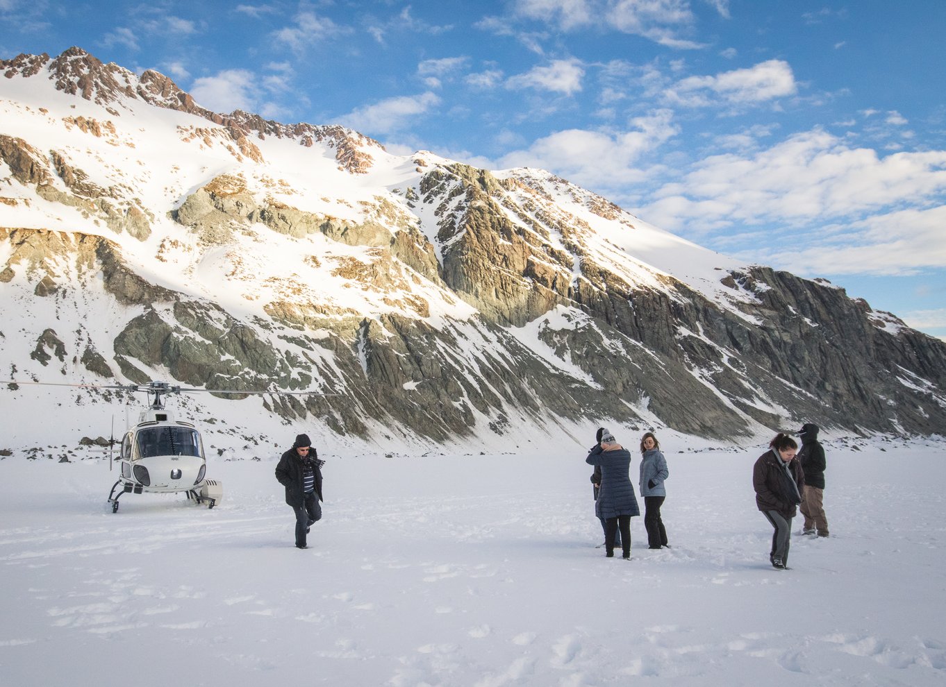 Mount Cook: Naturskøn helikoptertur med alpelanding