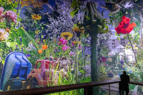 leipzig billet pour le panomètre du jardin de carola