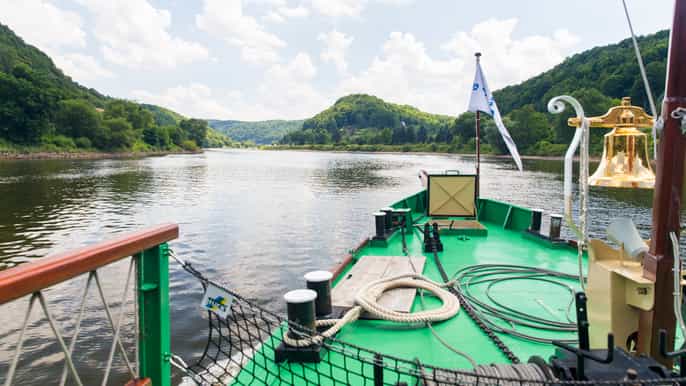 ab pirna bootsausflug in der sächsischen schweiz