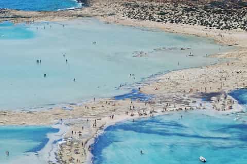 Crucero en barco a laguna de Balos y Grambusa desde Kissamos