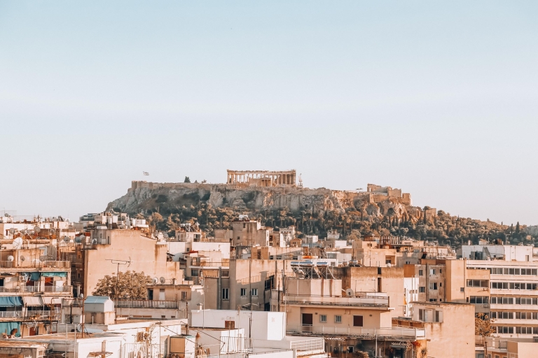 Depuis le port de croisière: visite de l’Acropole et d’AthènesVisite guidée sans billets d'entrée pour les citoyens de l'UE