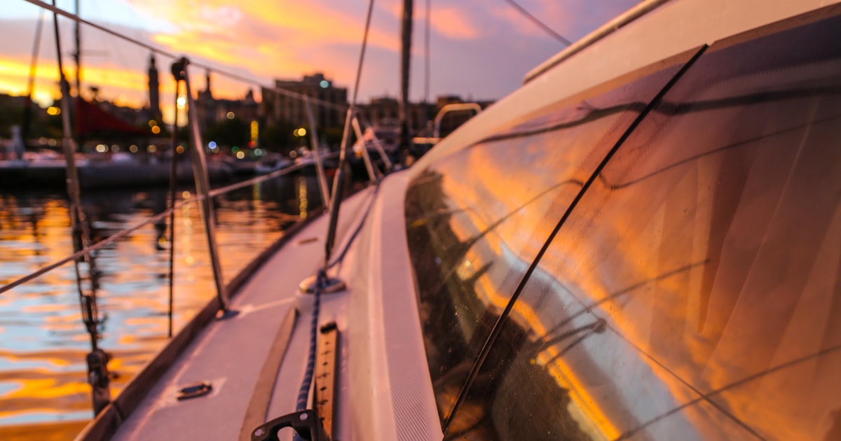 Barcelona Private 4Hour Sunset Sailing Experience GetYourGuide