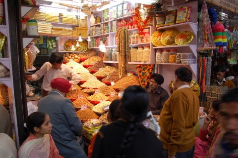 Vieux Delhi: visite de 3 heures en tuk-tuk / pousse-pousse