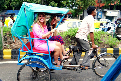 Old Delhi: excursão de 3 horas em tuk-tuk/riquixá