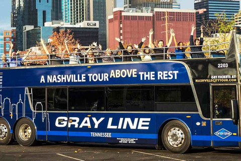 Nashville: Stadtrundfahrt im Doppeldeckerbus