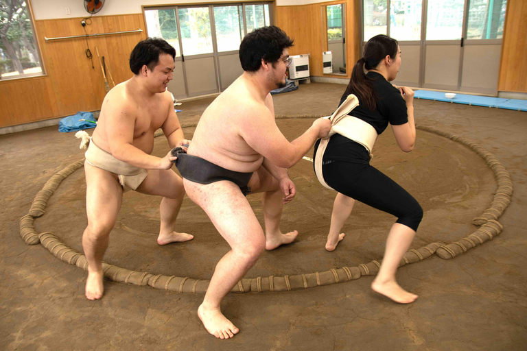 [Tokyo] The Authentic Sumo training: Tokyo: The sumo training experience