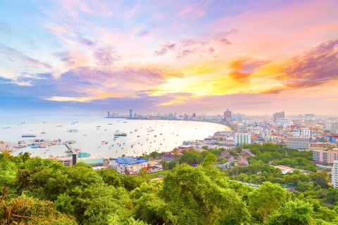 Visite privée de 2 jours de Bangkok et de Pattaya & Coral IslandTour avec hébergement de luxe (hôtel 5 étoiles)