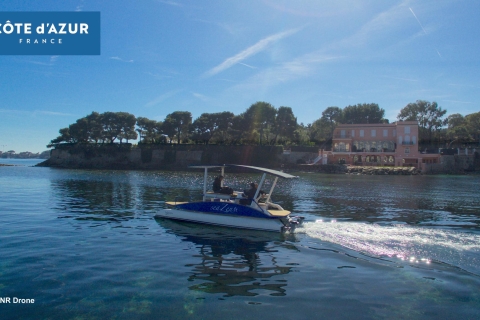 Nice : croisière privée en bateau solaire sur la Côte d'AzurCroisière privée Premium de 2 h